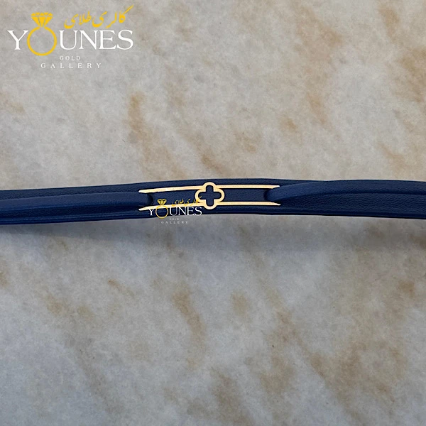 دستبند طلا چرم ونکلیف زنانه